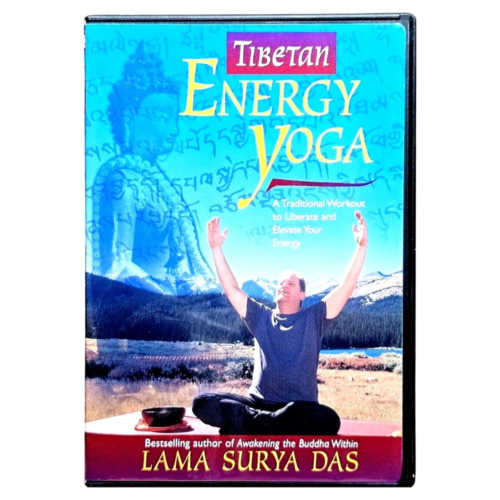 Tibetan Energy Yoga Lama Surya‎ Das DVD Workout Health Balance ISBN 1591792274